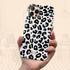 Custom Initials Candy Leopard iPhone Case